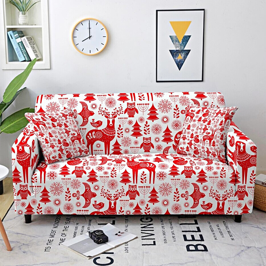 Couch Covers With Christmas Patterns